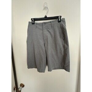 Volcom  Shorts  mens 28 gray 4 way Stretch zipper pocket surf and turf swim
